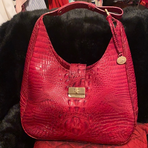 Brahmin Bags Go Cherry Red With A Beautiful Brahmin Bag Poshmark